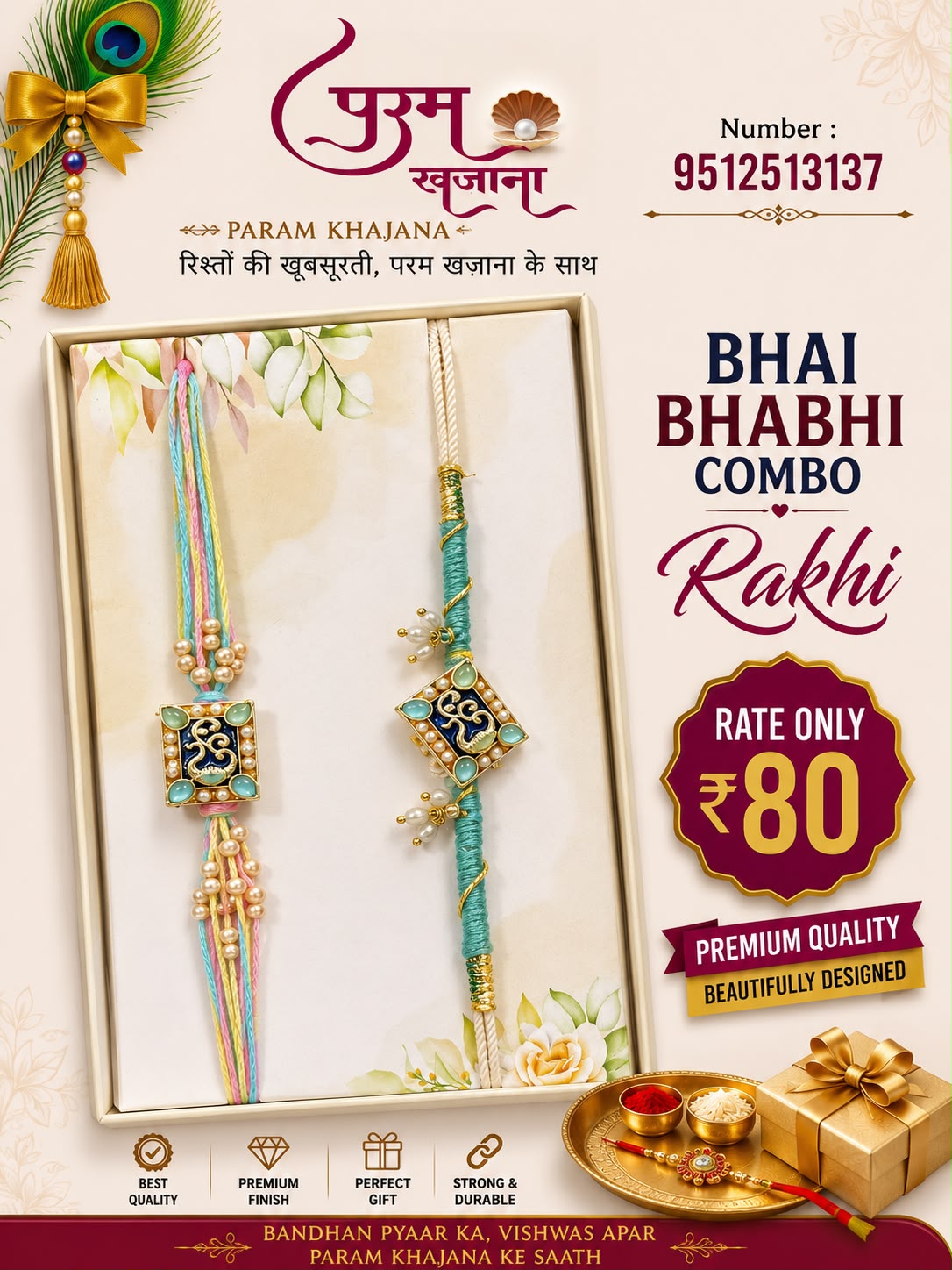 170. Couple Rakhi